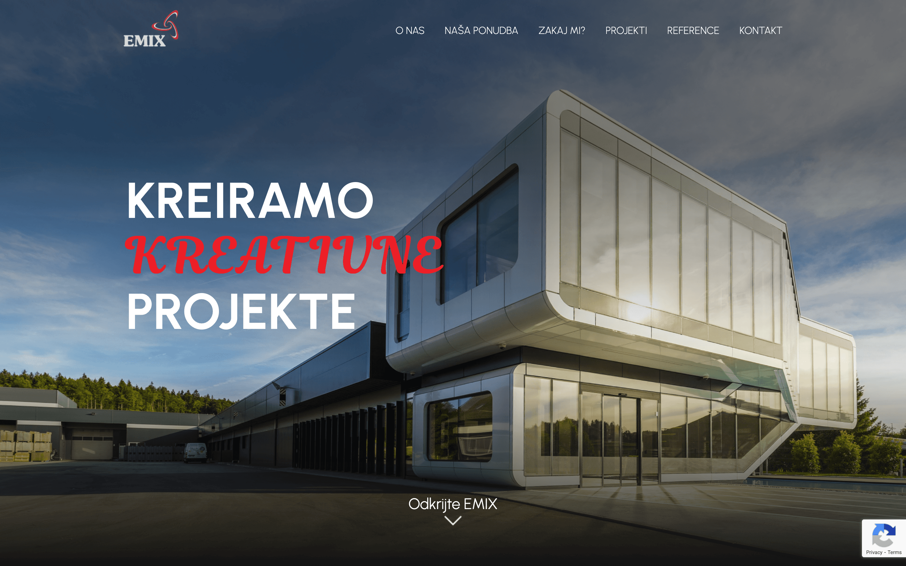 Emix Construction Company Website